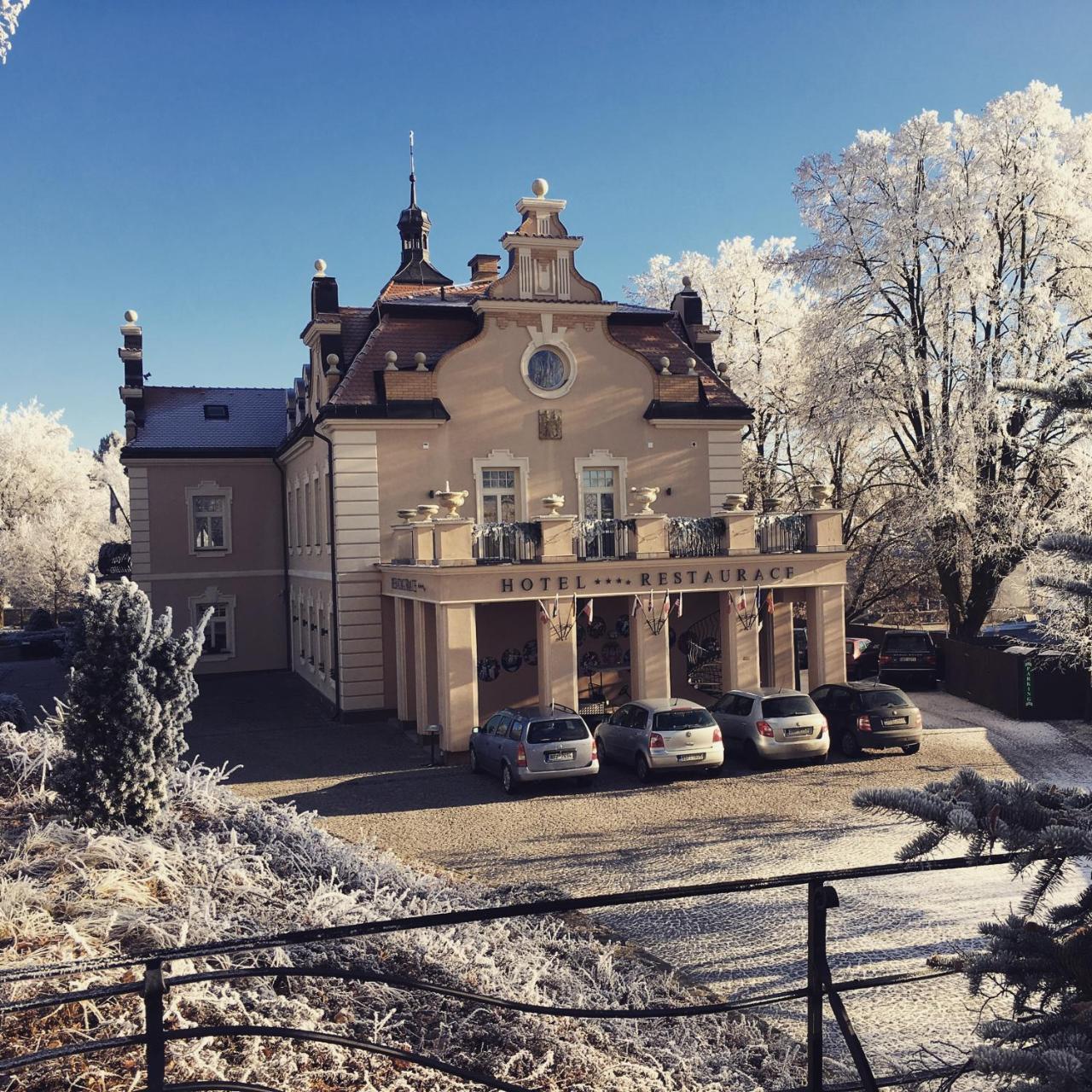 Hotel Zamek Berchtold Strancice Экстерьер фото